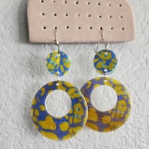 Colorful Patterned Earrings